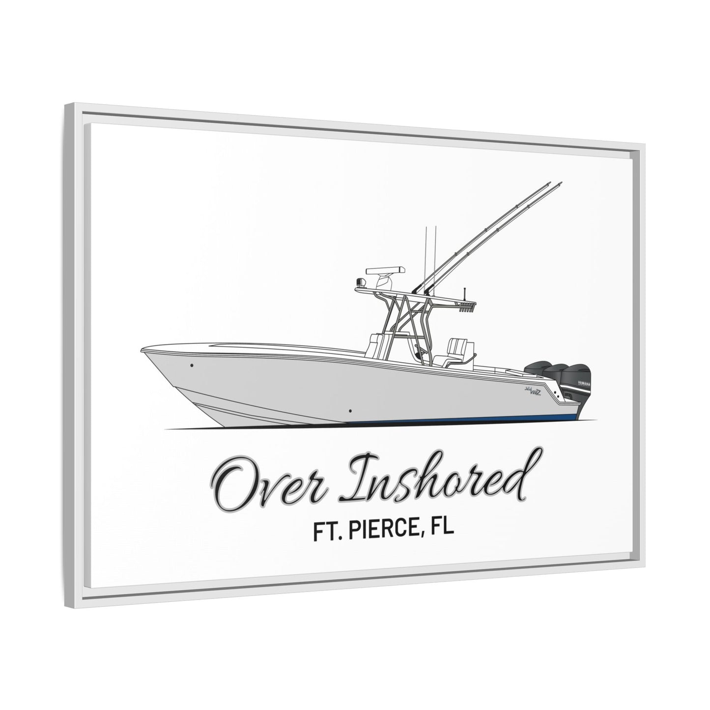 Framed Matte Canvas Art Print