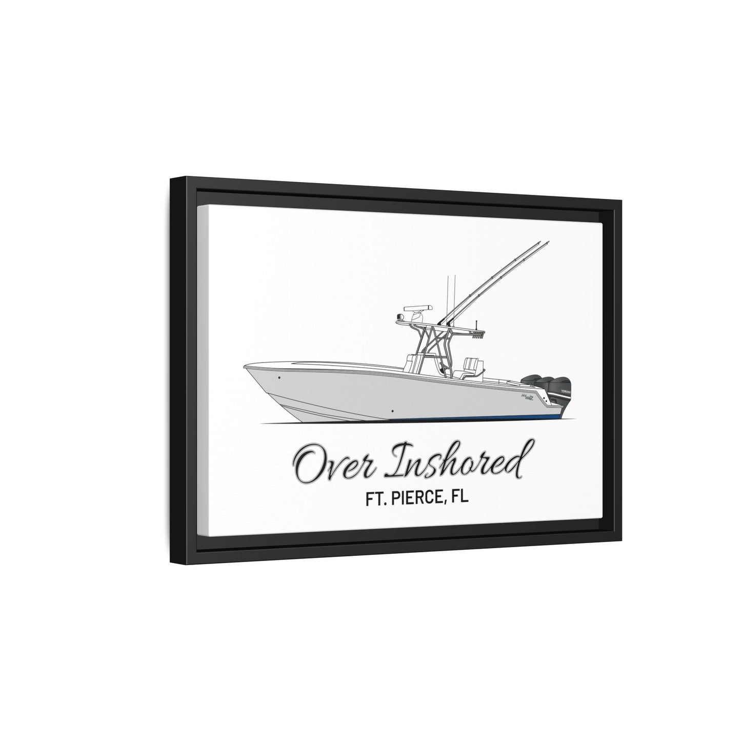 Framed Matte Canvas Art Print