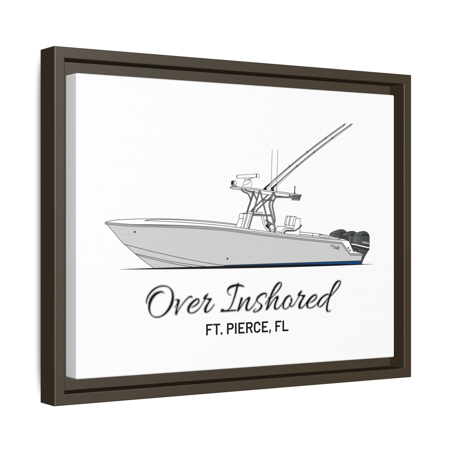 Framed Matte Canvas Art Print