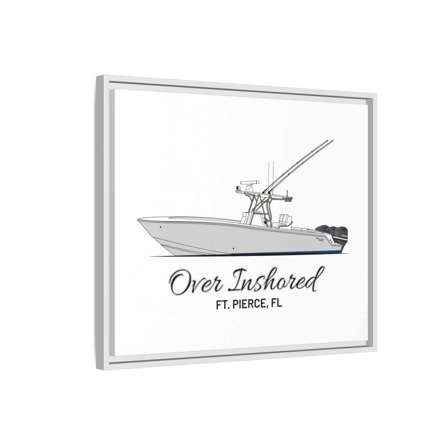 Framed Matte Canvas Art Print