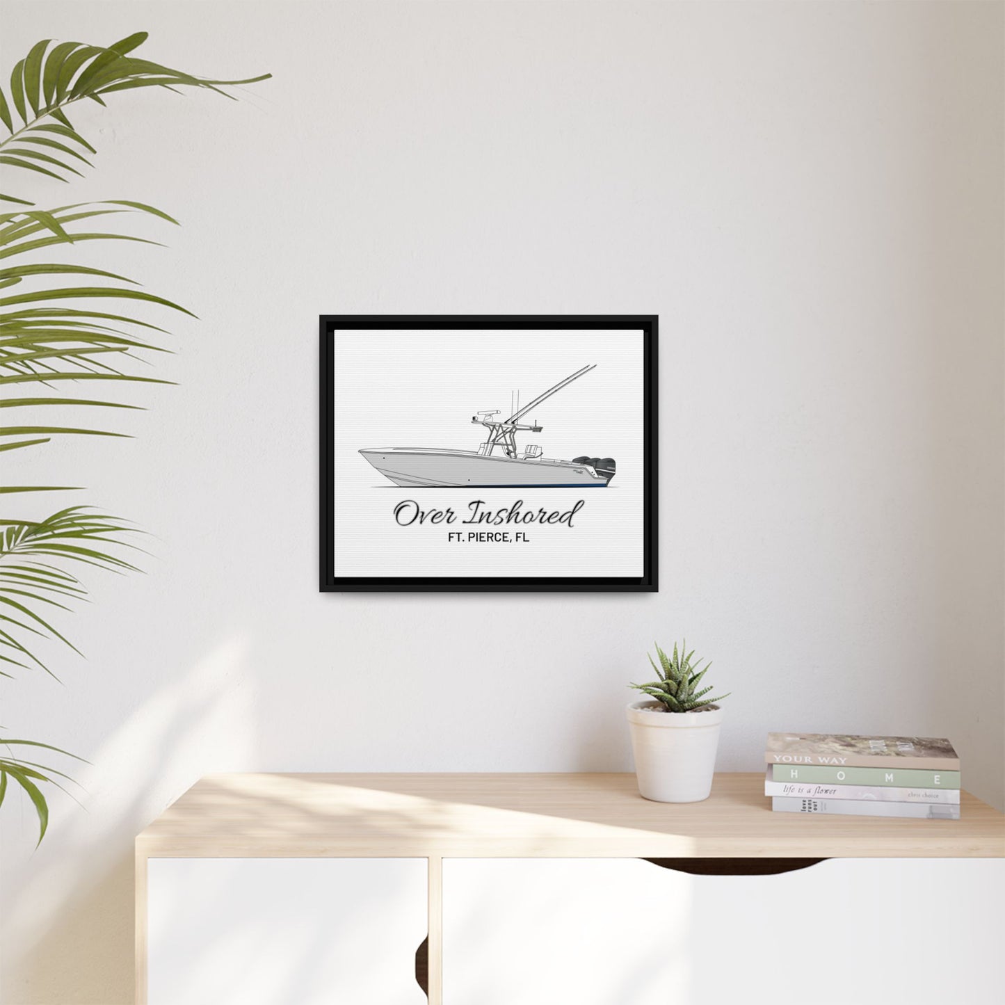 Framed Matte Canvas Art Print