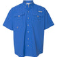 PFG Bahama™ II Custom Embroidered Solar Performance Short Sleeve Fishing Shirt