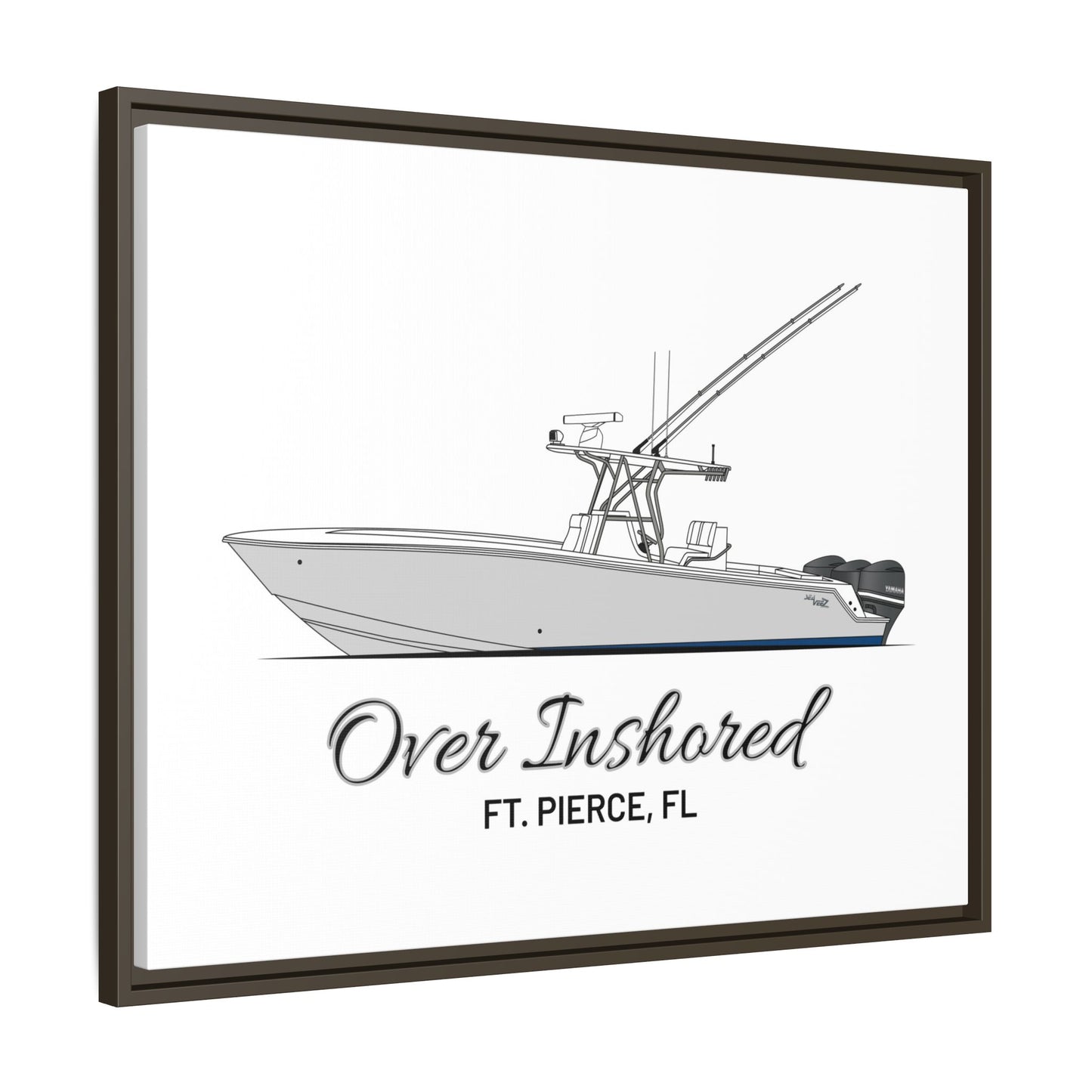 Framed Matte Canvas Art Print