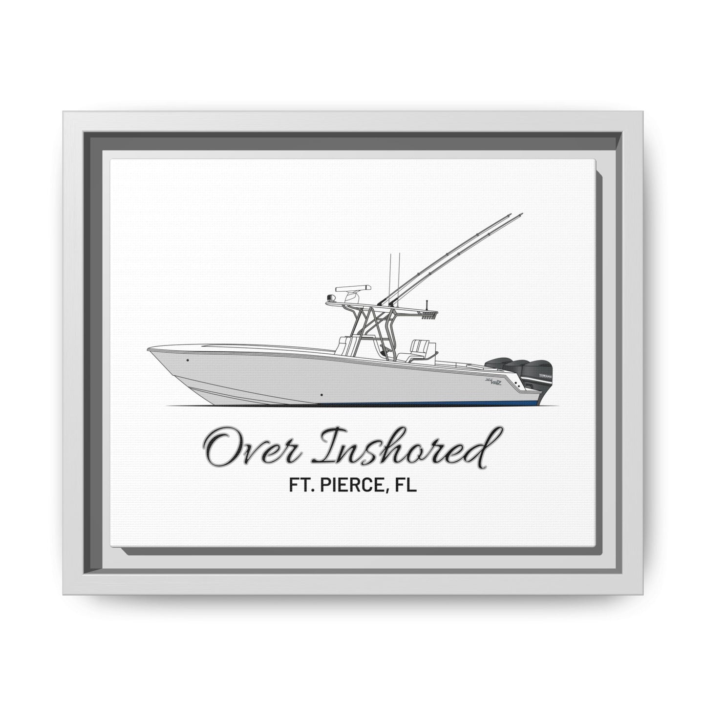 Framed Matte Canvas Art Print
