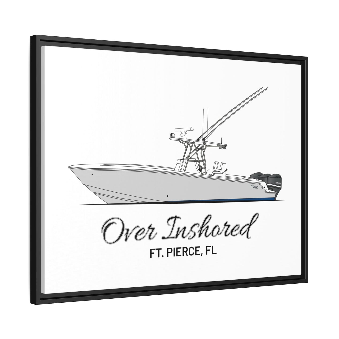 Framed Matte Canvas Art Print