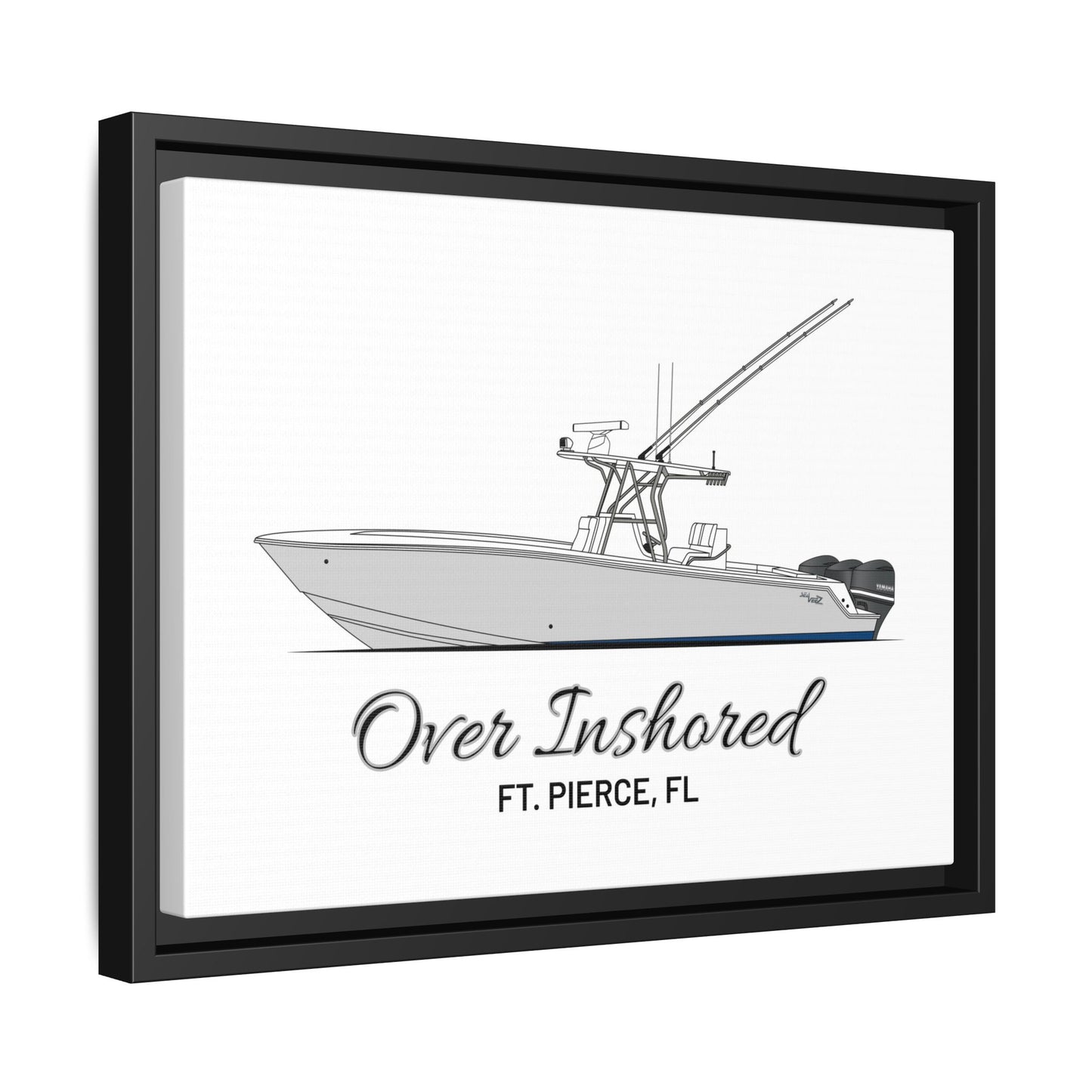 Framed Matte Canvas Art Print