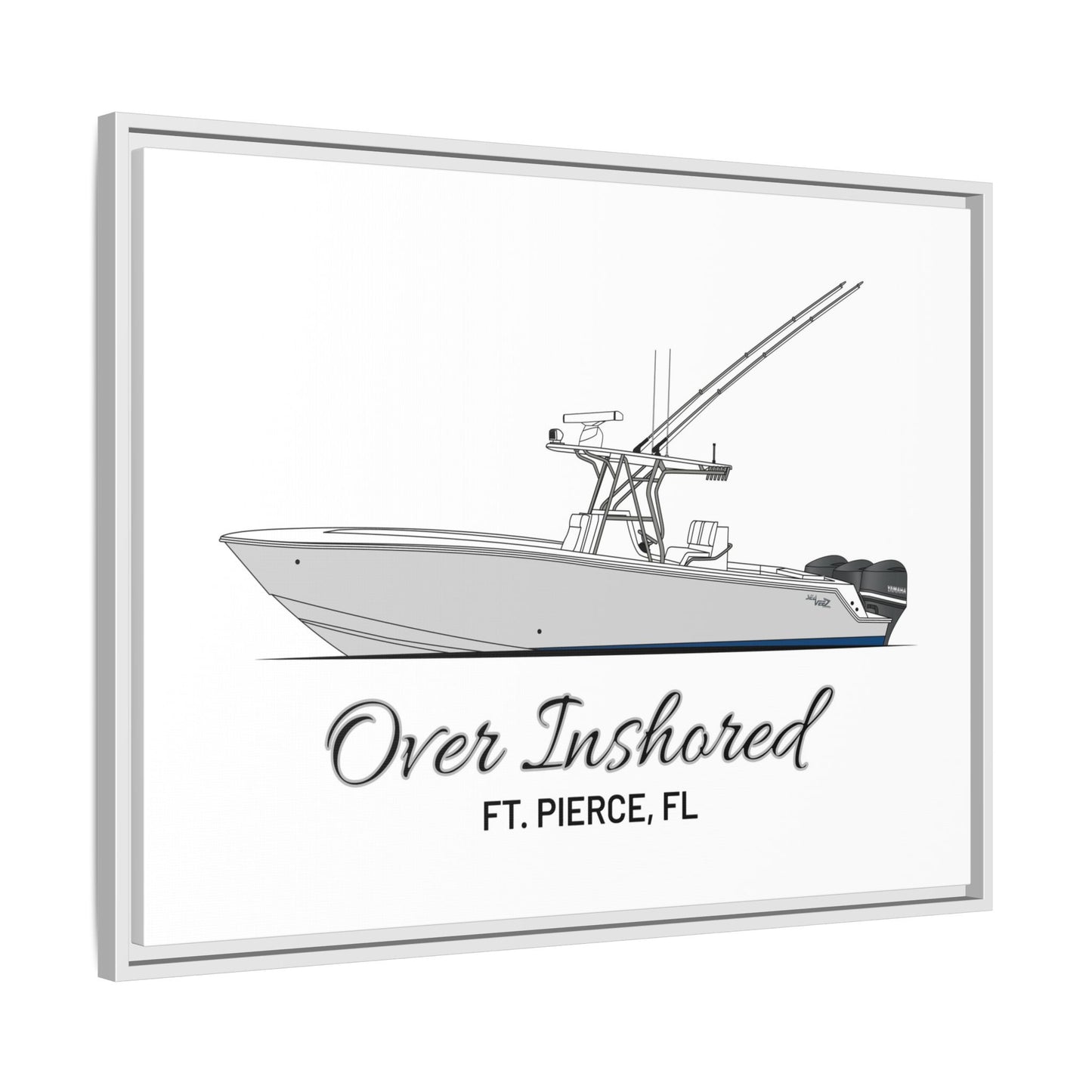 Framed Matte Canvas Art Print