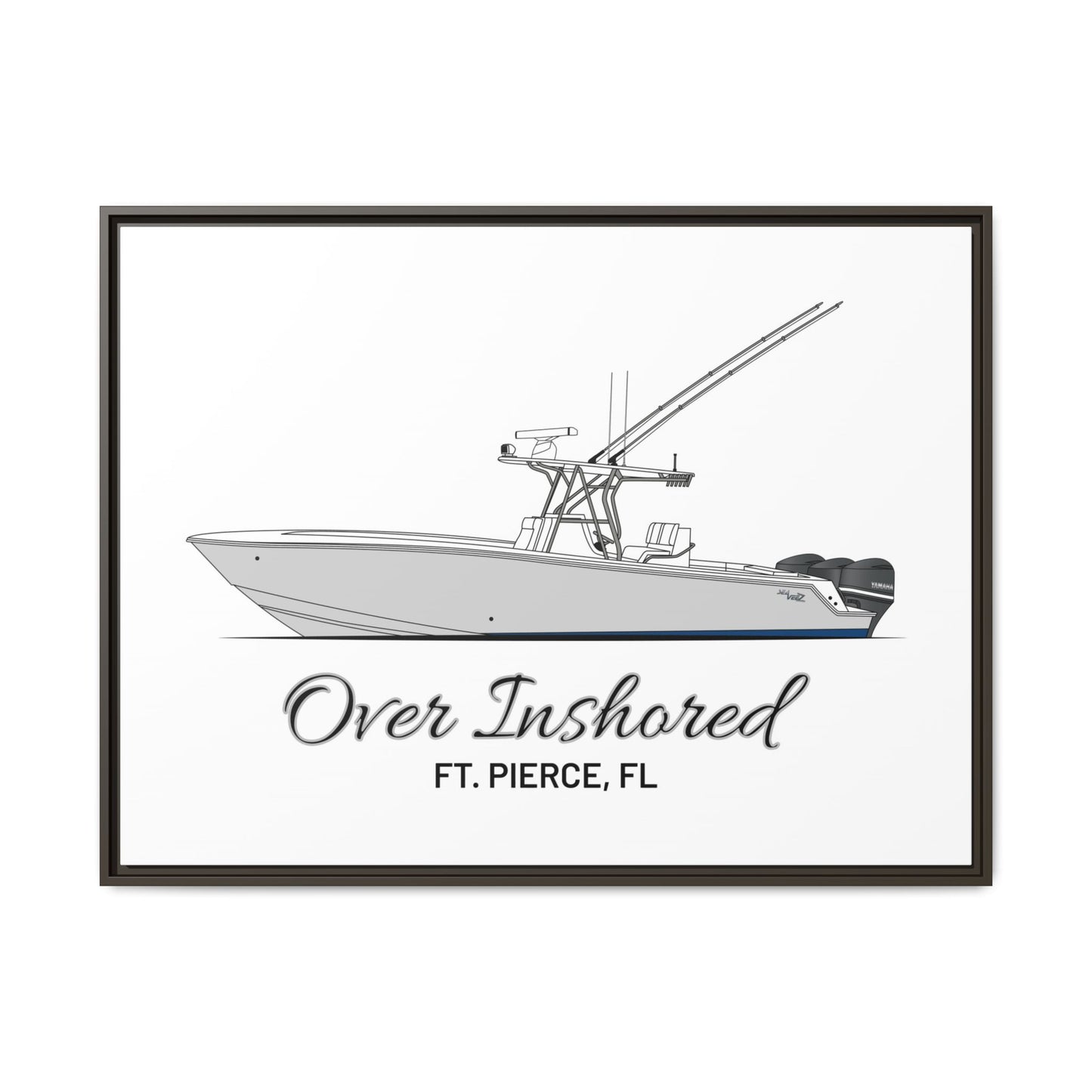 Framed Matte Canvas Art Print