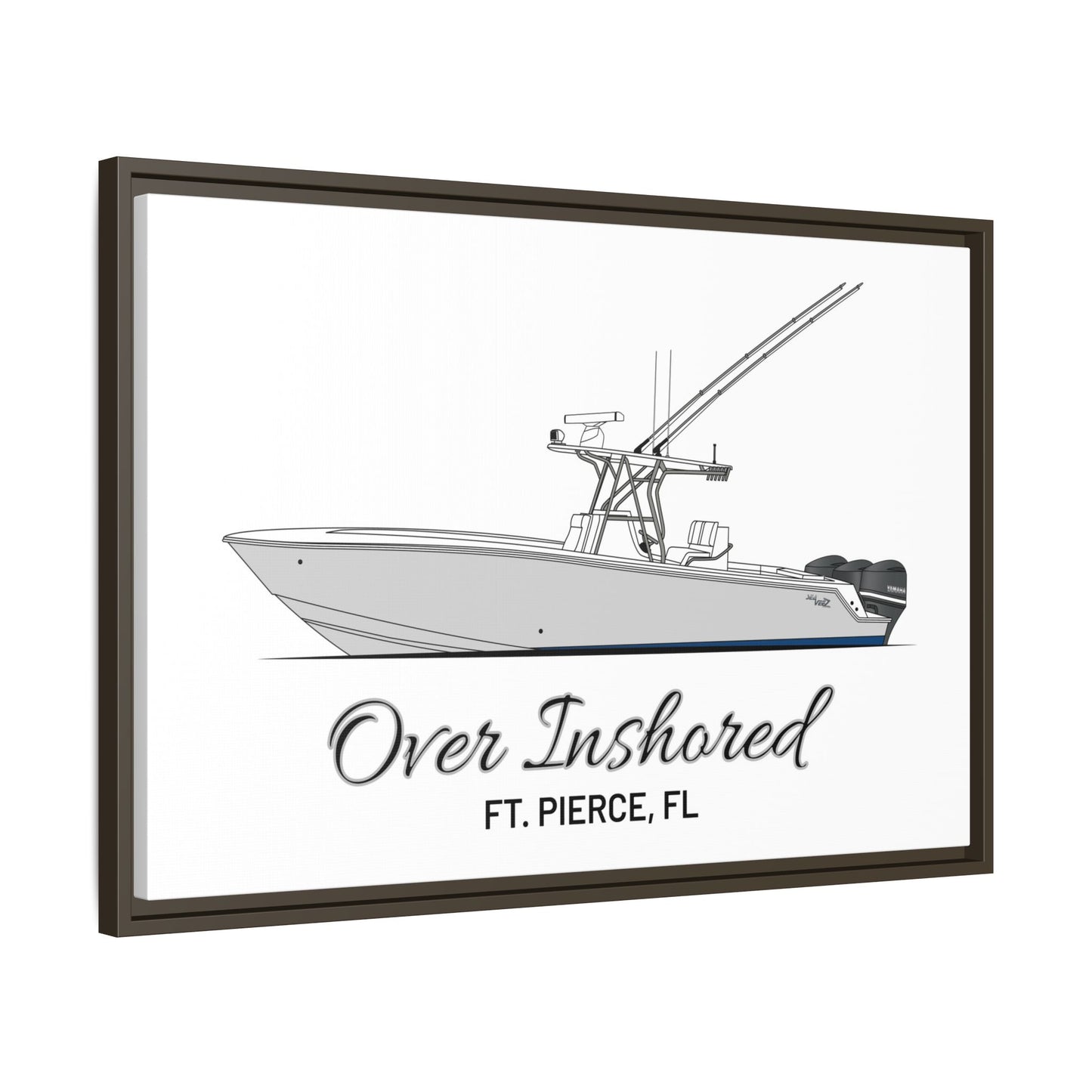 Framed Matte Canvas Art Print