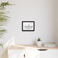 Framed Matte Canvas Art Print