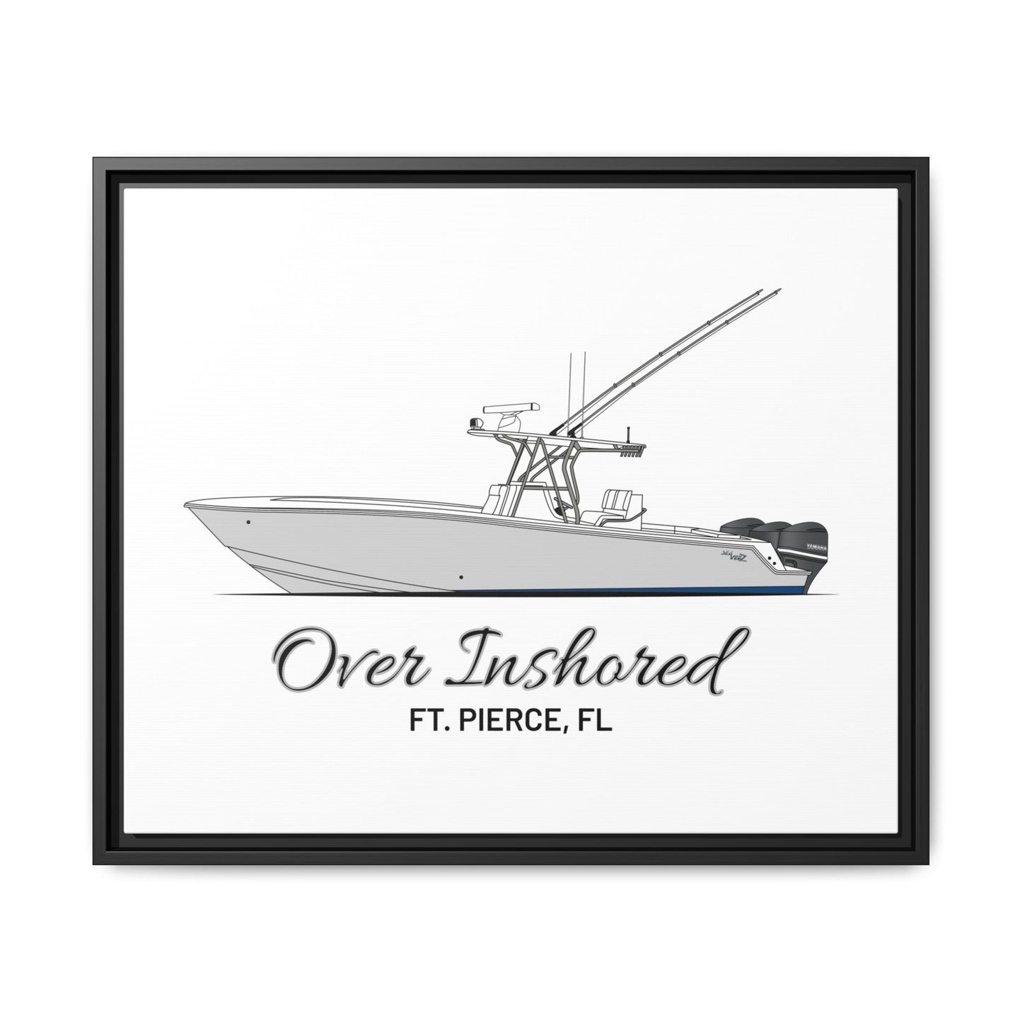 Framed Matte Canvas Art Print