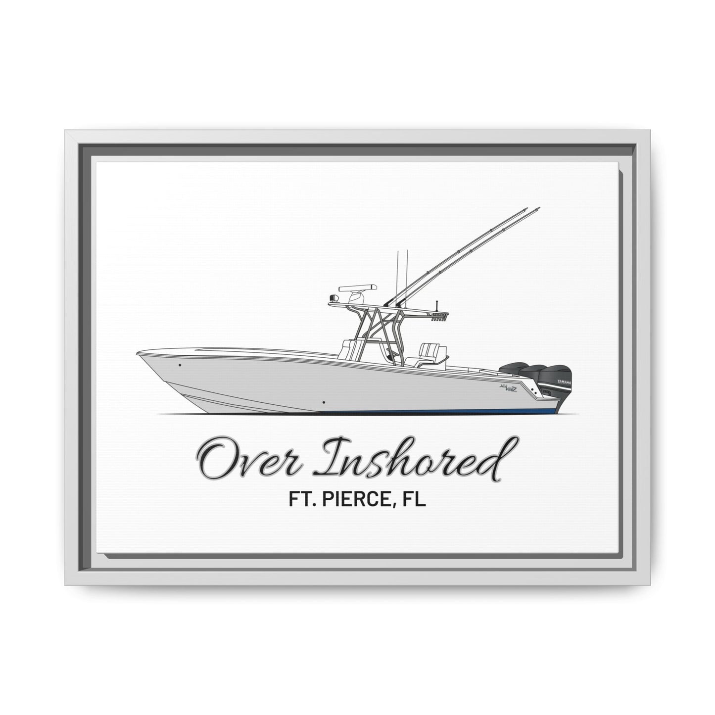 Framed Matte Canvas Art Print