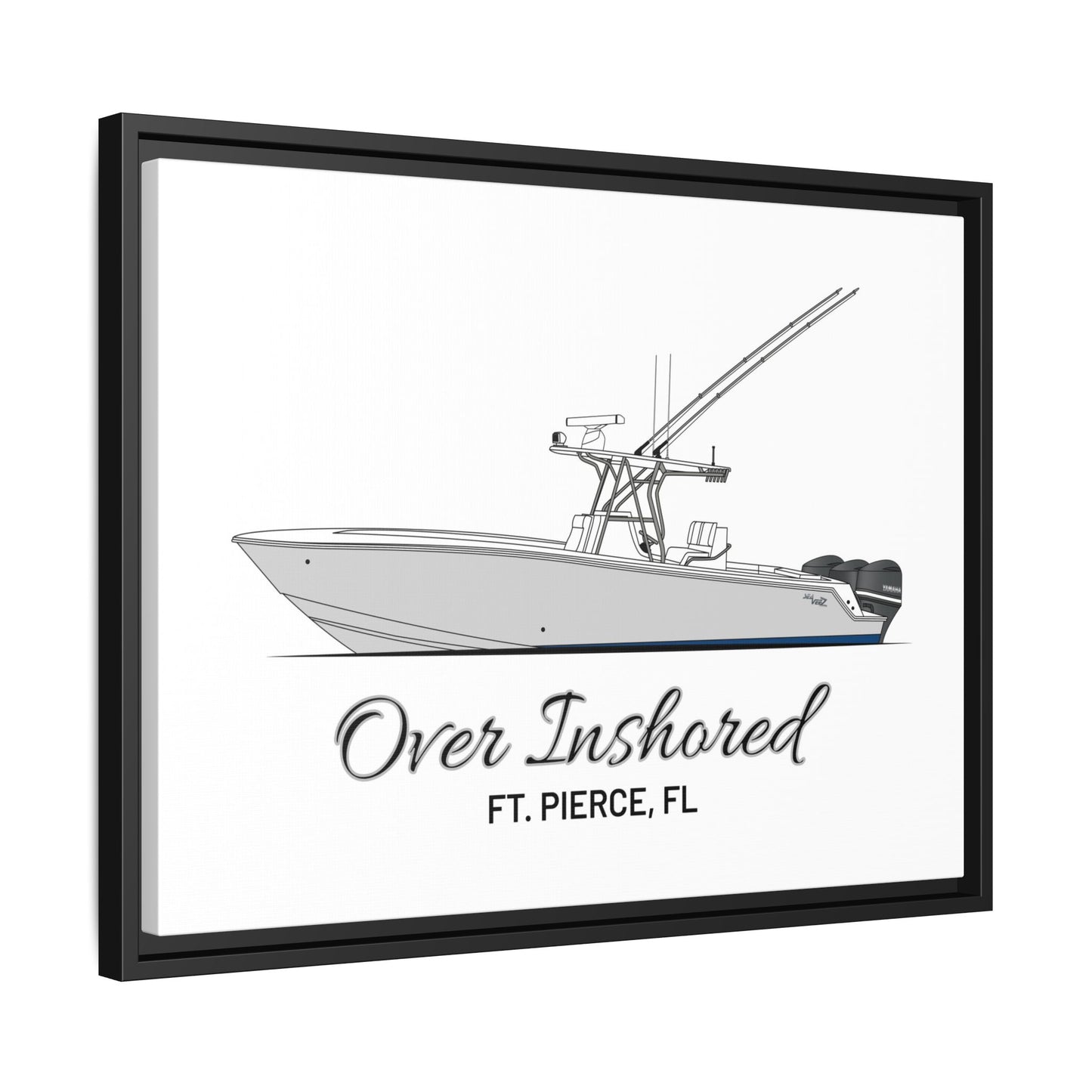 Framed Matte Canvas Art Print