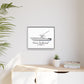 Framed Matte Canvas Art Print