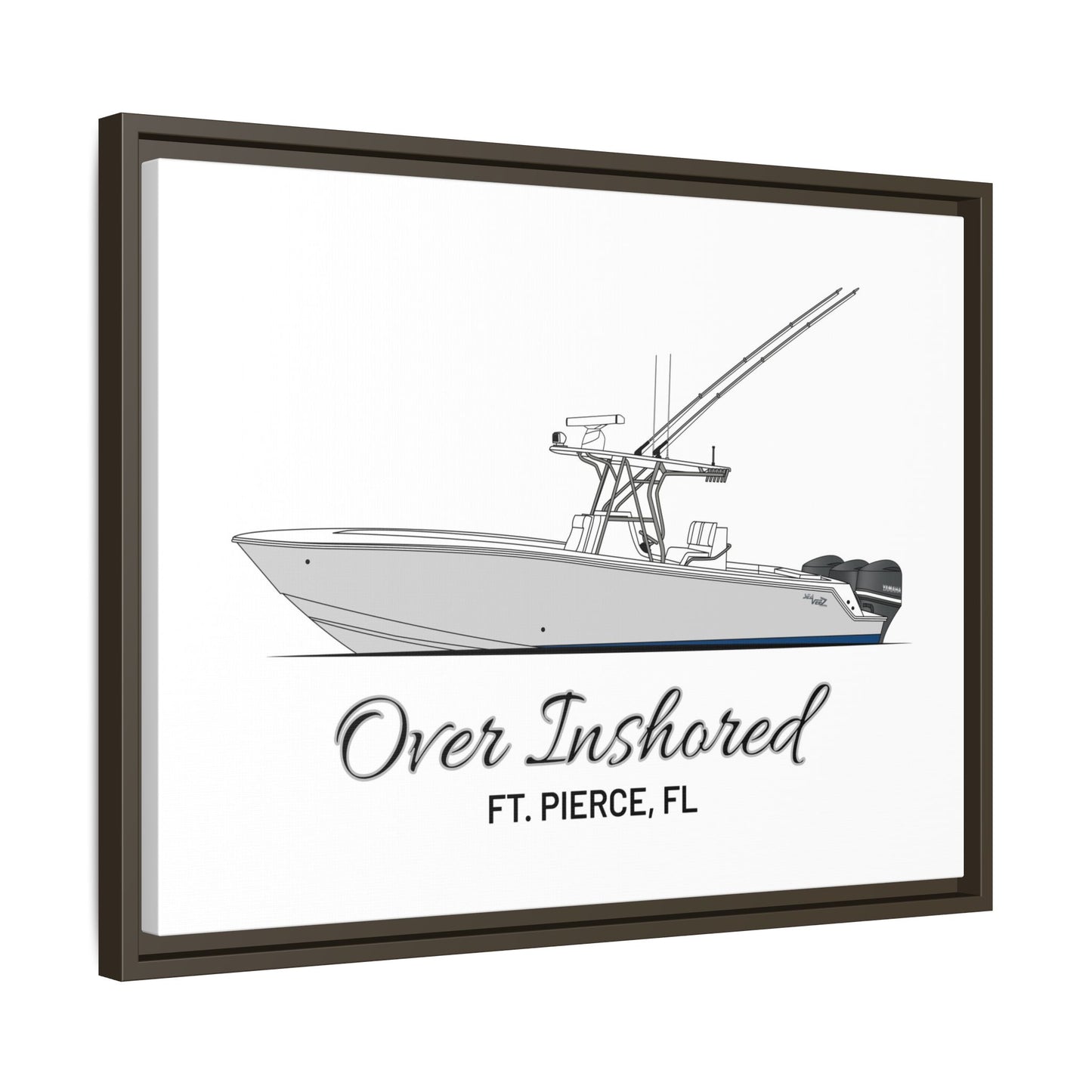 Framed Matte Canvas Art Print