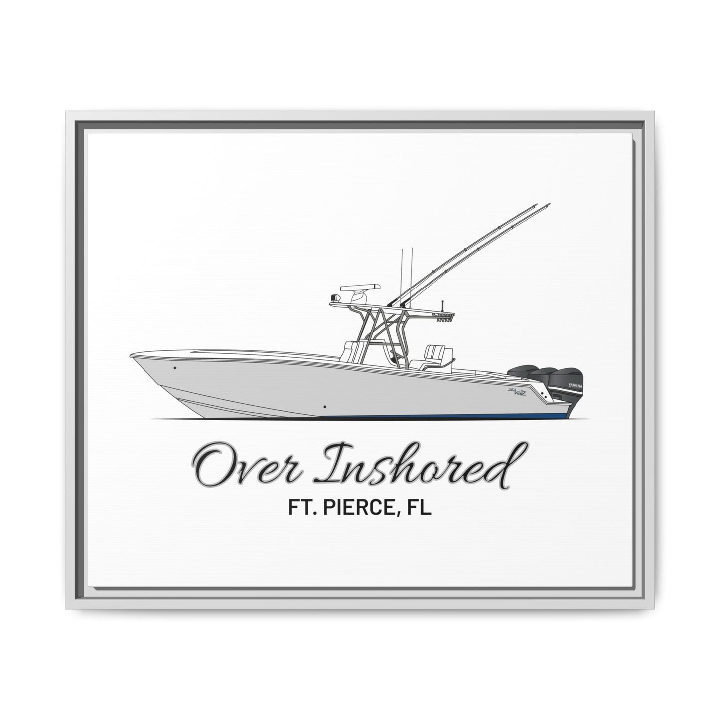 Framed Matte Canvas Art Print