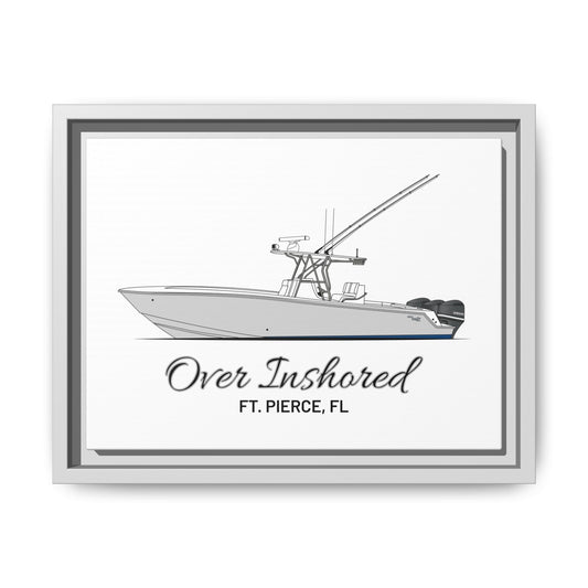Framed Matte Canvas Art Print