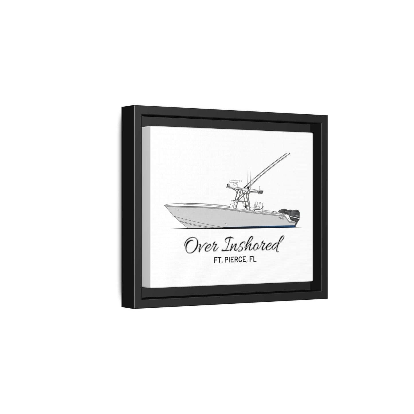 Framed Matte Canvas Art Print