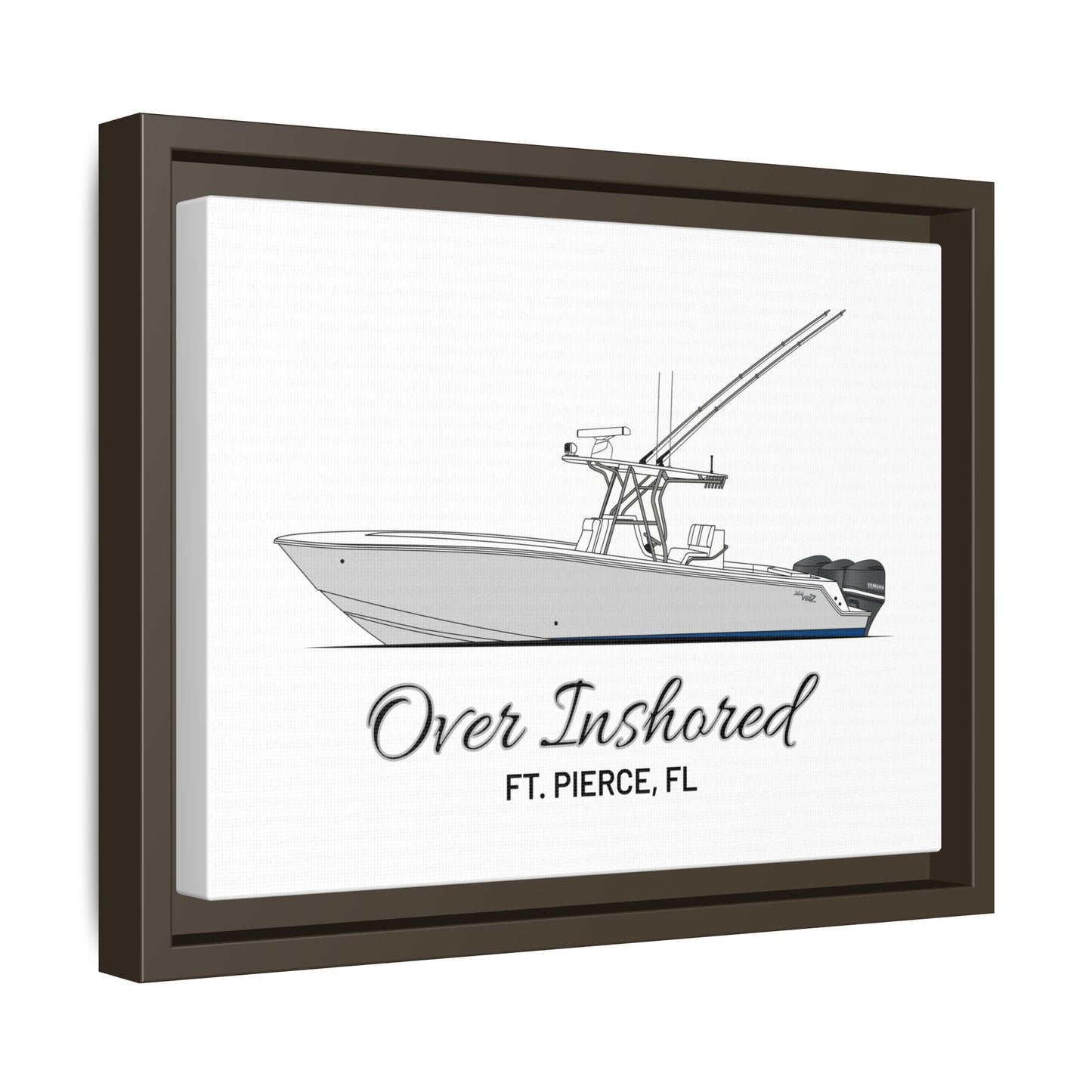 Framed Matte Canvas Art Print