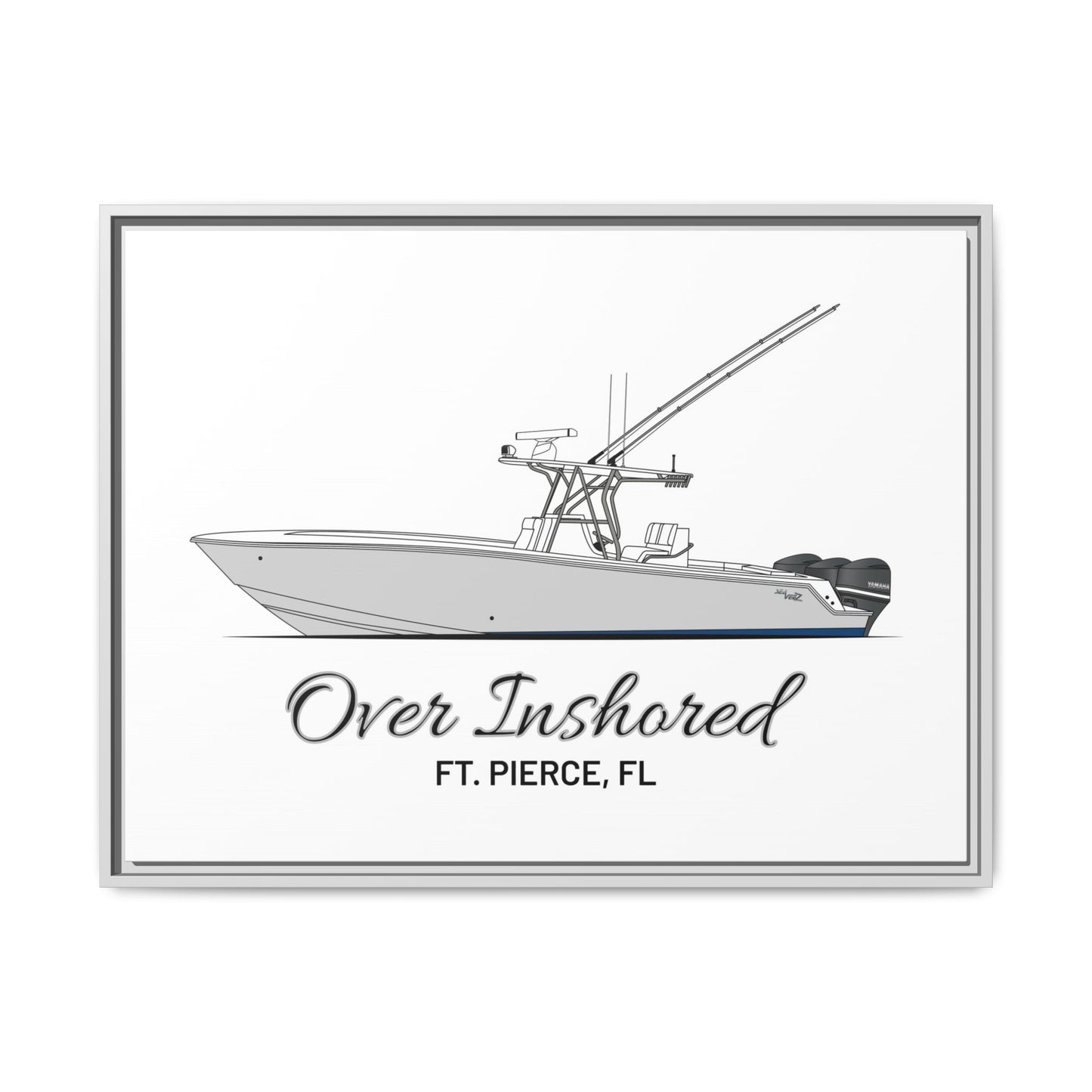 Framed Matte Canvas Art Print