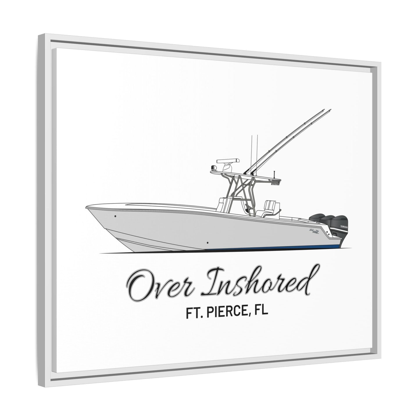 Framed Matte Canvas Art Print