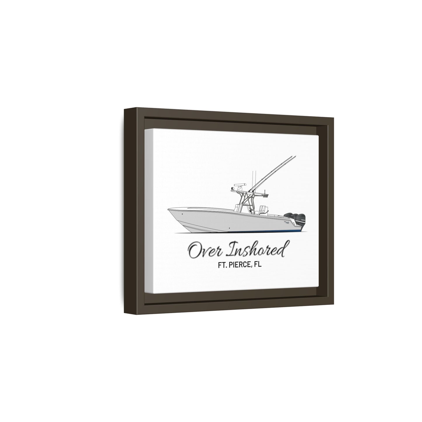 Framed Matte Canvas Art Print