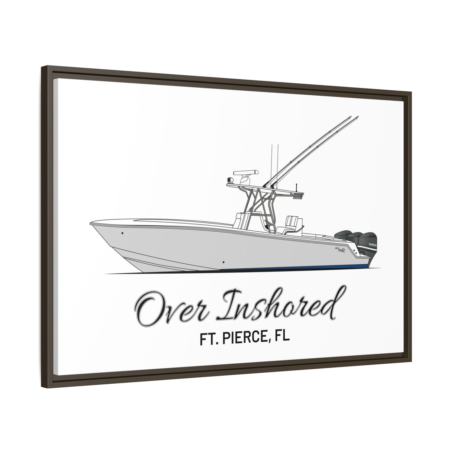 Framed Matte Canvas Art Print