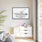 Framed Matte Canvas Art Print