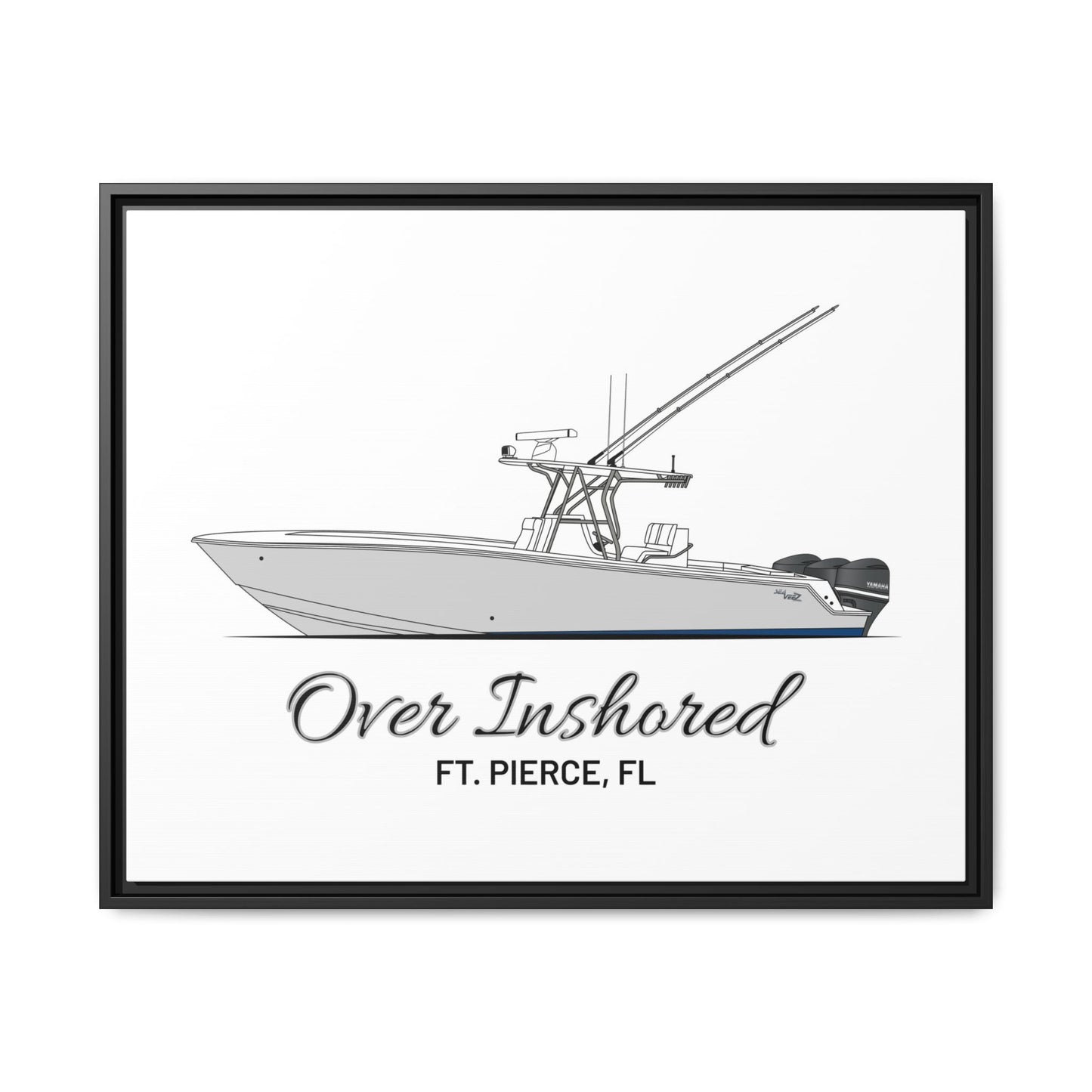 Framed Matte Canvas Art Print