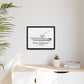 Framed Matte Canvas Art Print