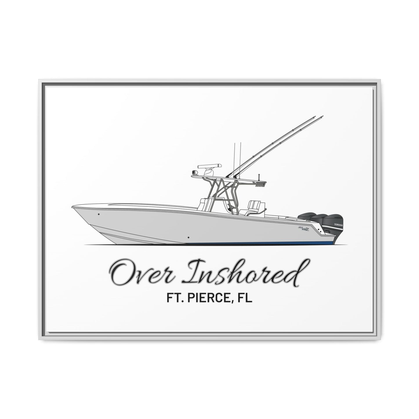 Framed Matte Canvas Art Print