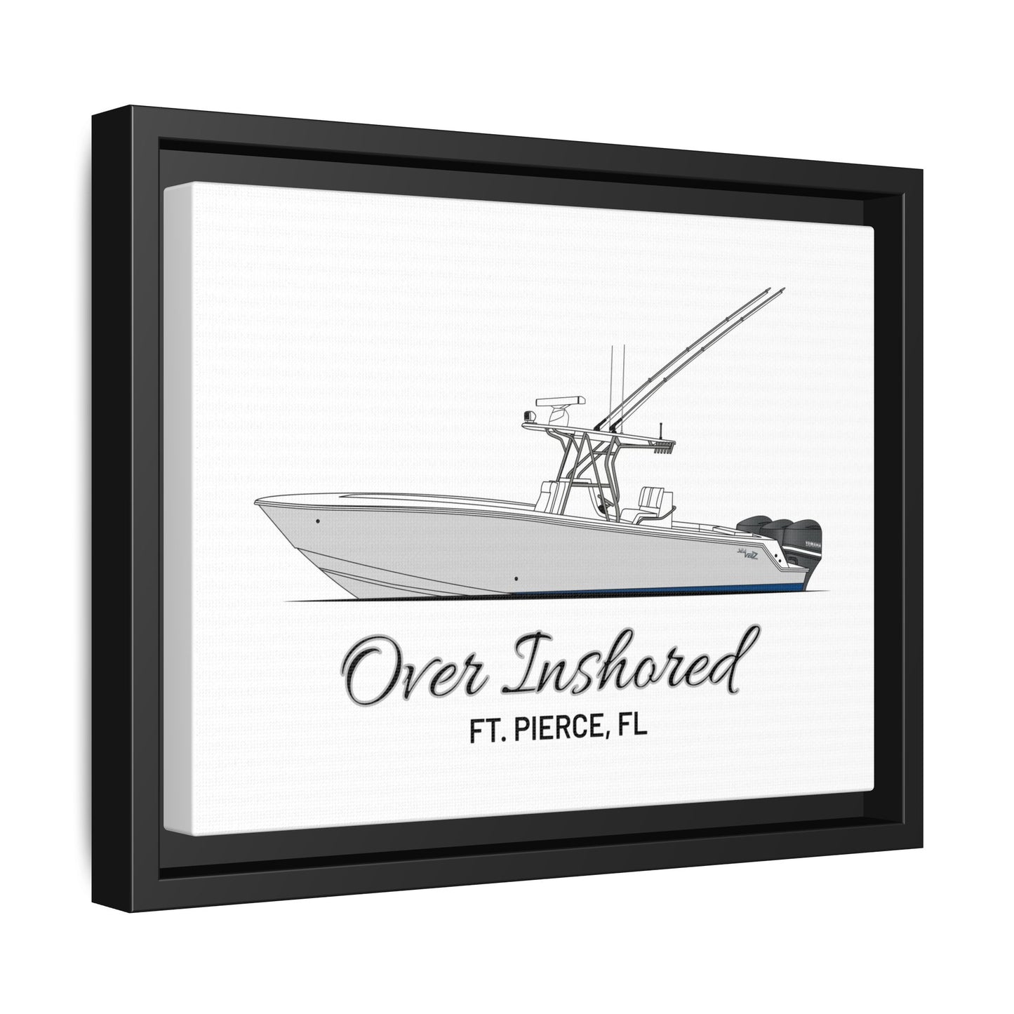 Framed Matte Canvas Art Print