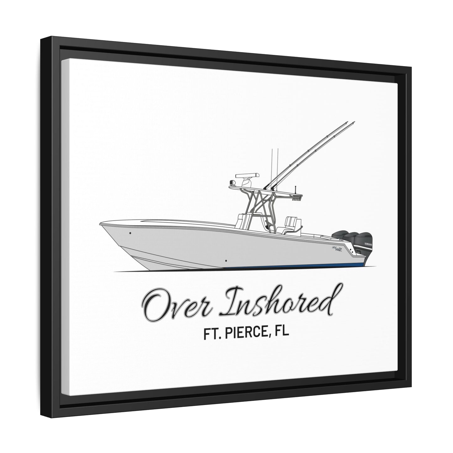 Framed Matte Canvas Art Print