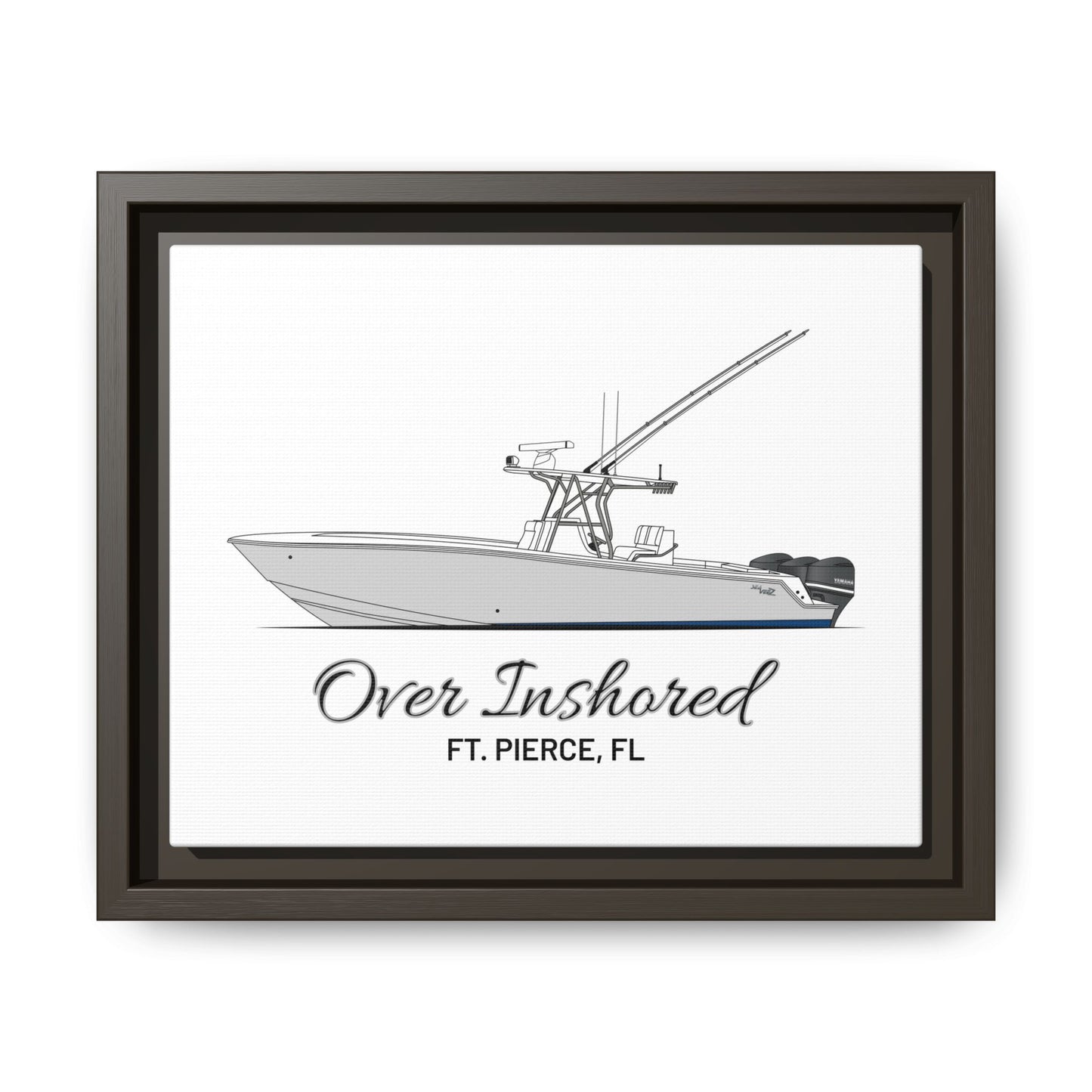 Framed Matte Canvas Art Print