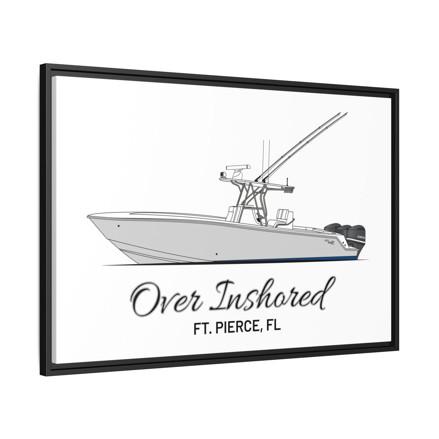 Framed Matte Canvas Art Print