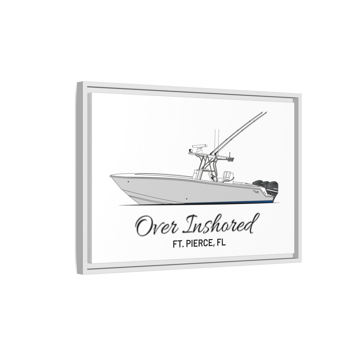 Framed Matte Canvas Art Print