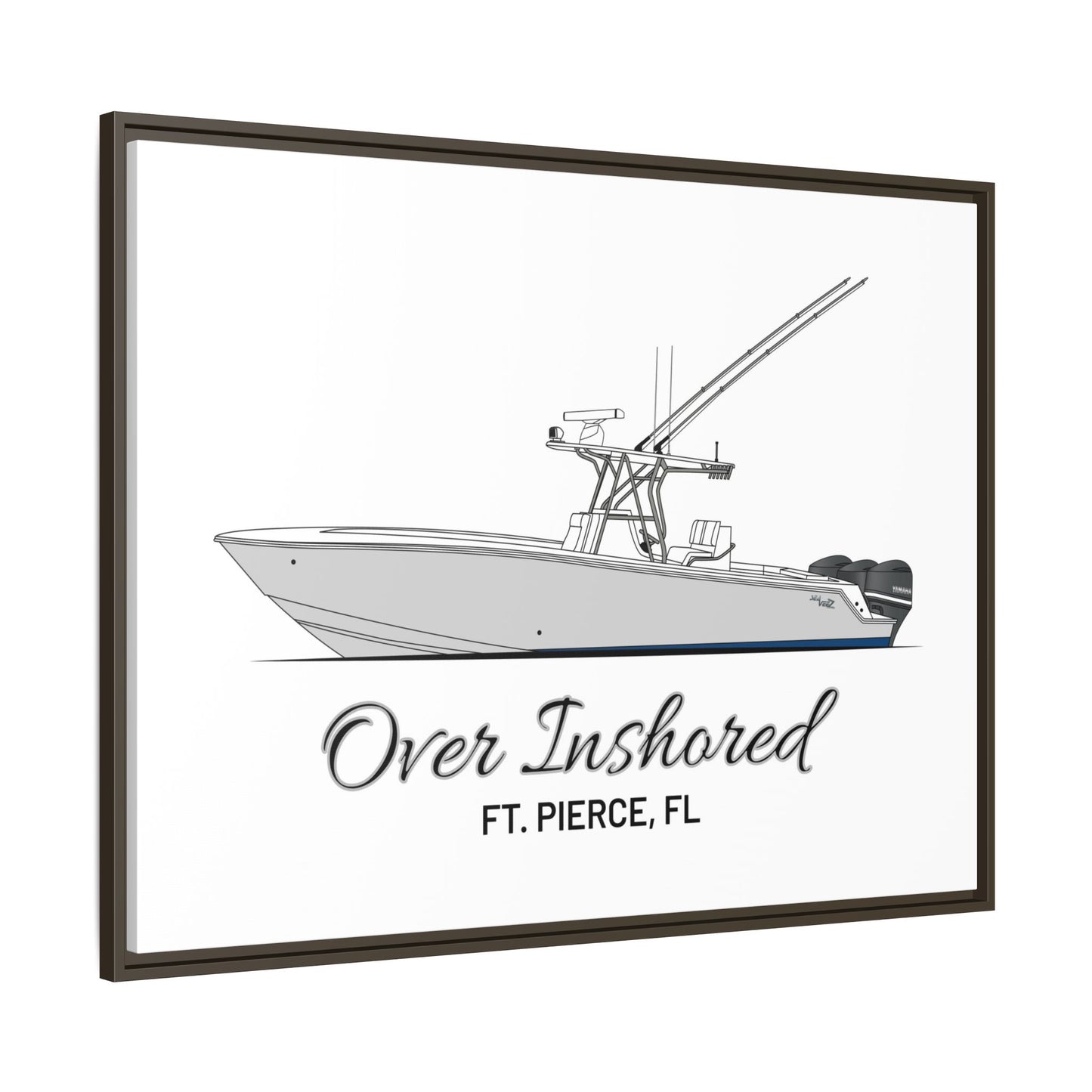 Framed Matte Canvas Art Print