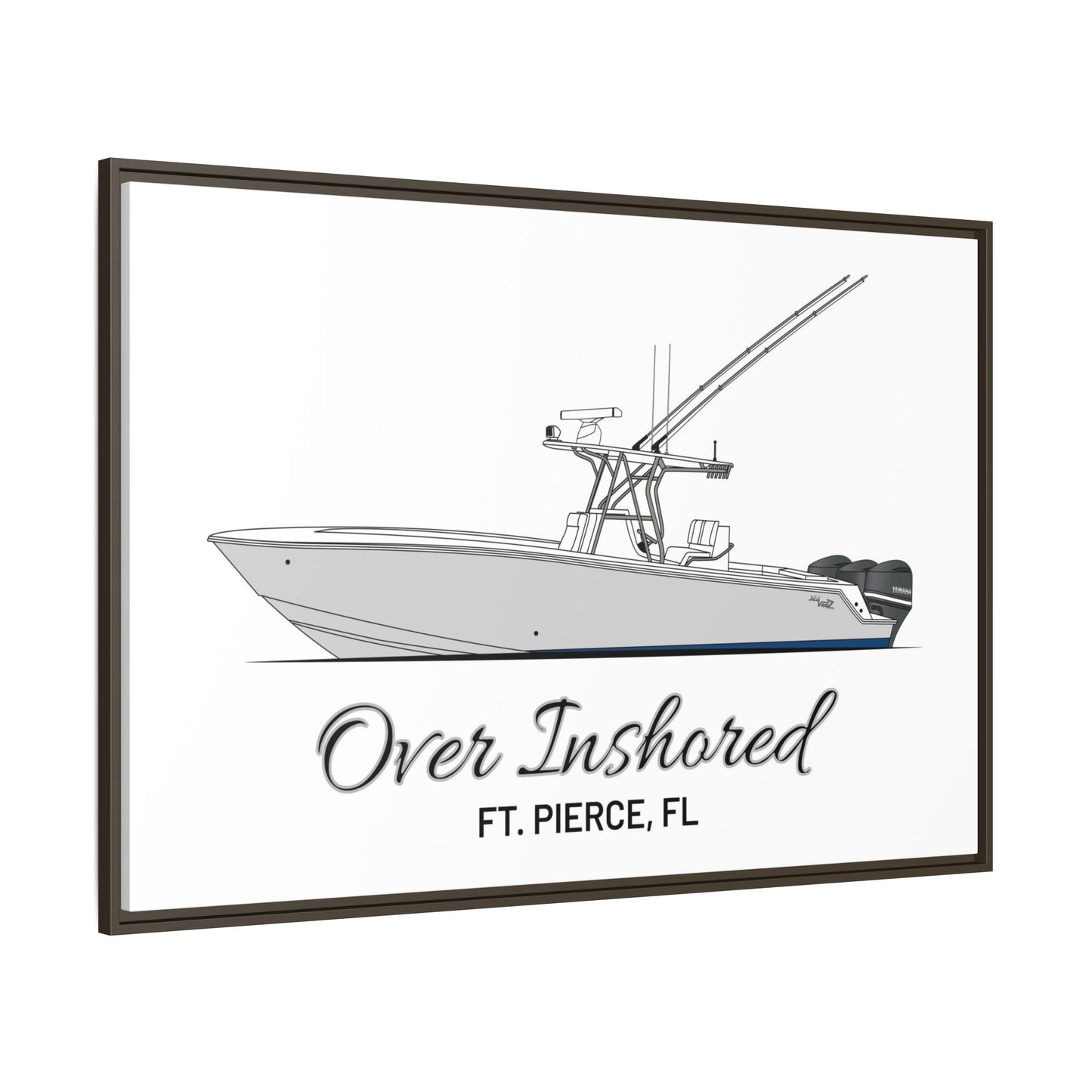 Framed Matte Canvas Art Print