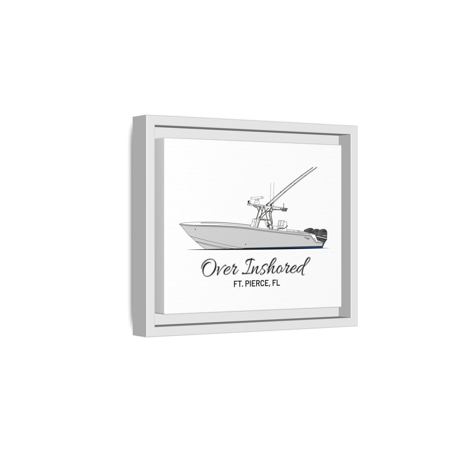 Framed Matte Canvas Art Print