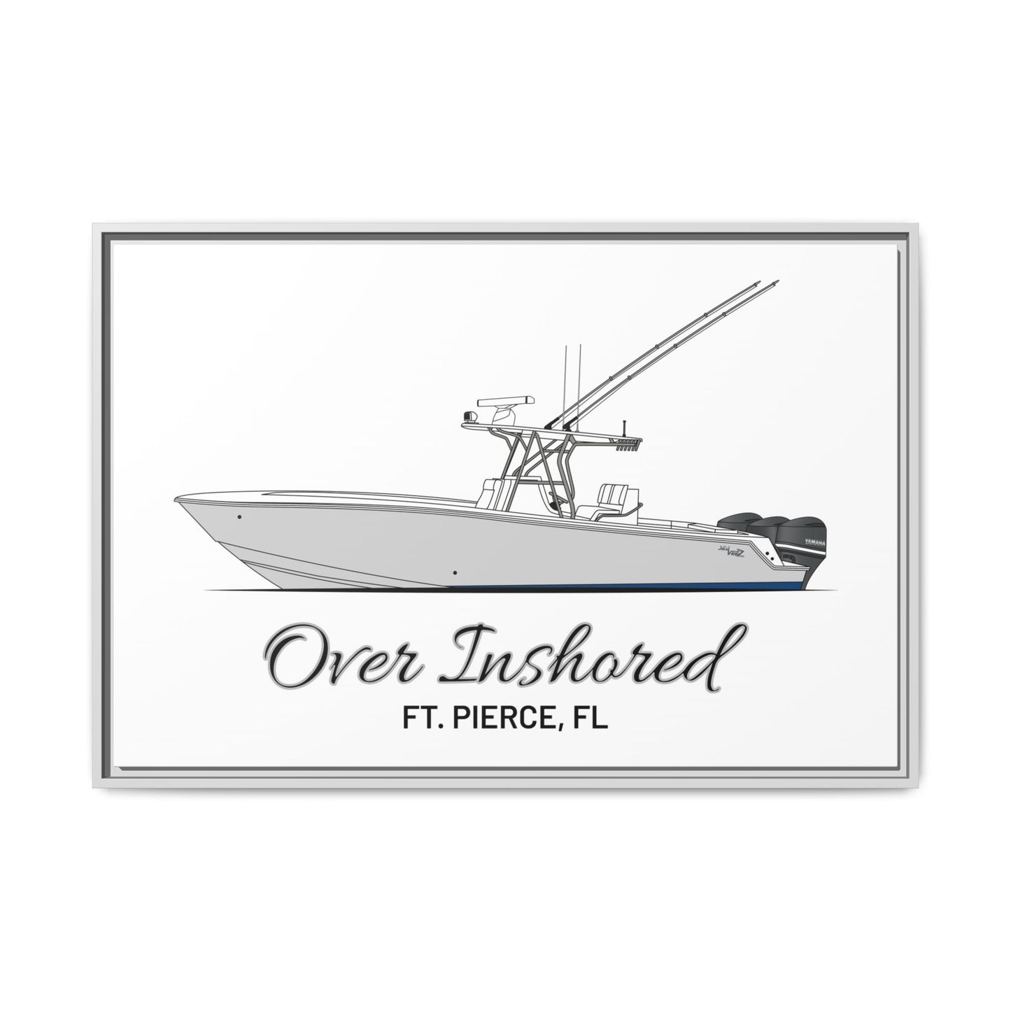 Framed Matte Canvas Art Print