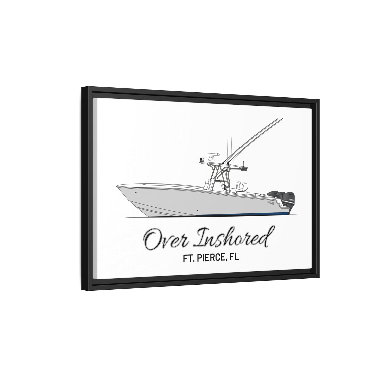 Framed Matte Canvas Art Print
