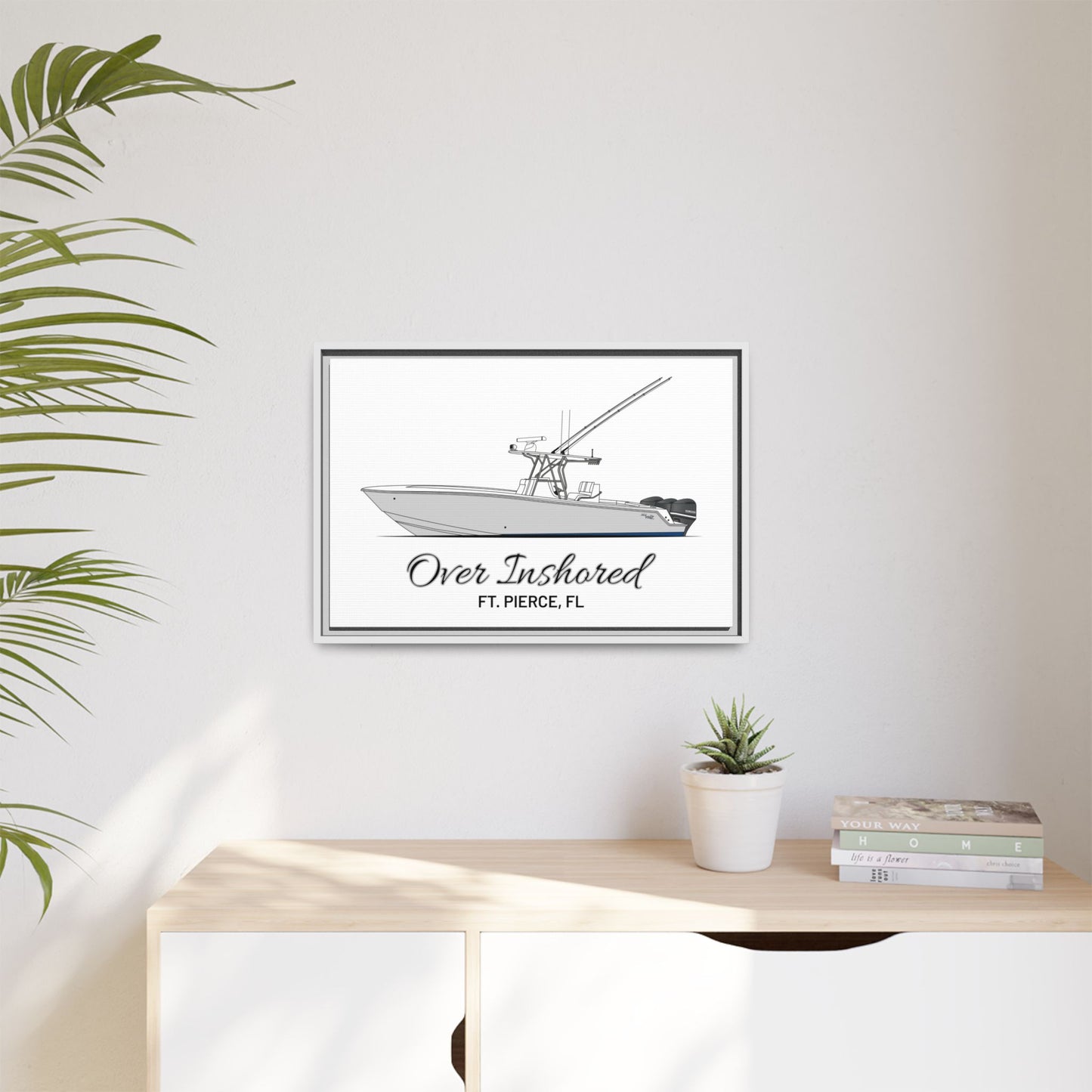 Framed Matte Canvas Art Print