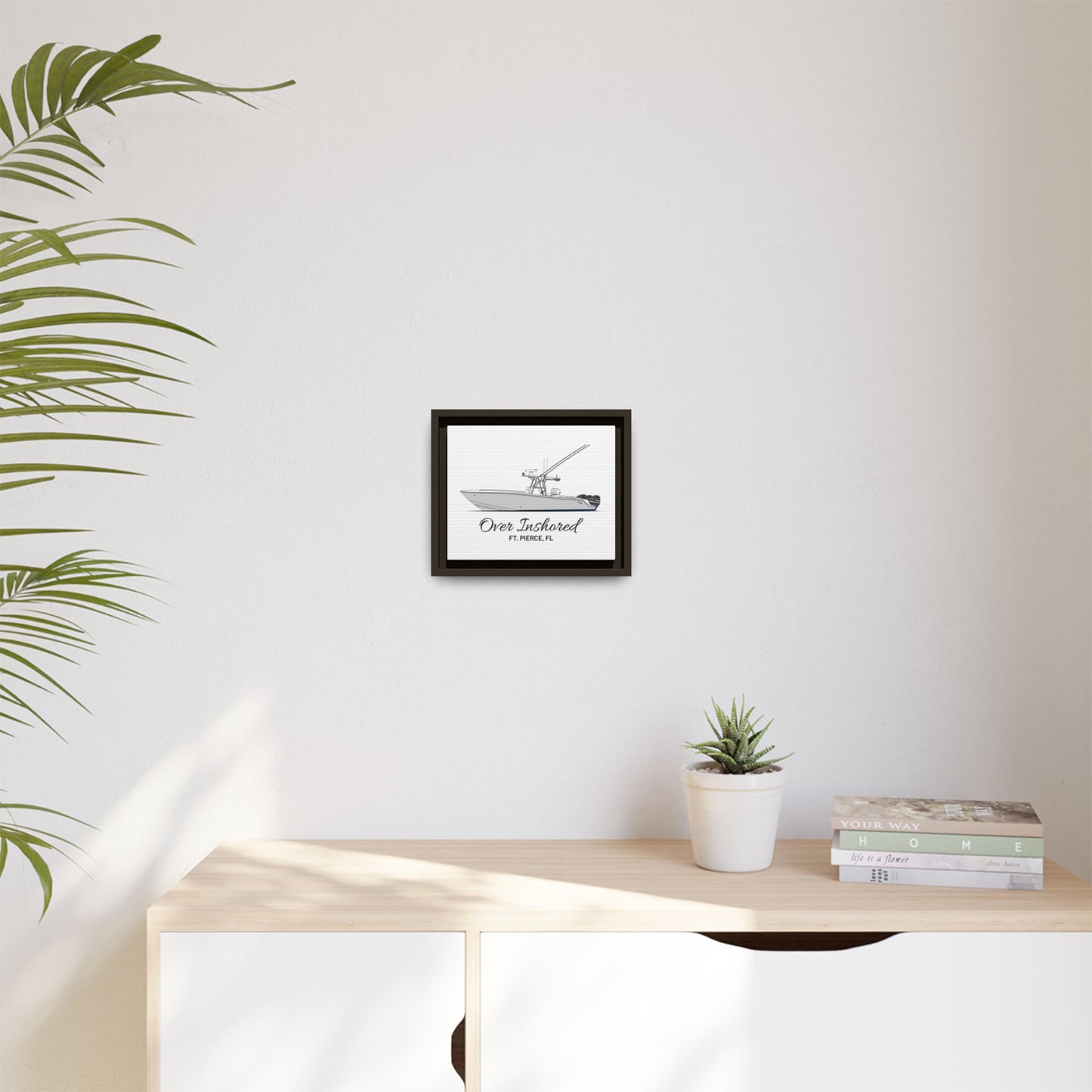 Framed Matte Canvas Art Print