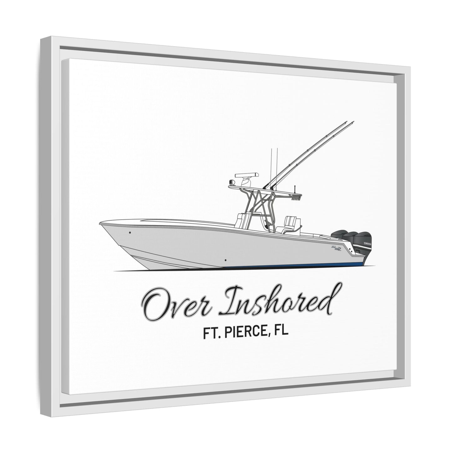 Framed Matte Canvas Art Print