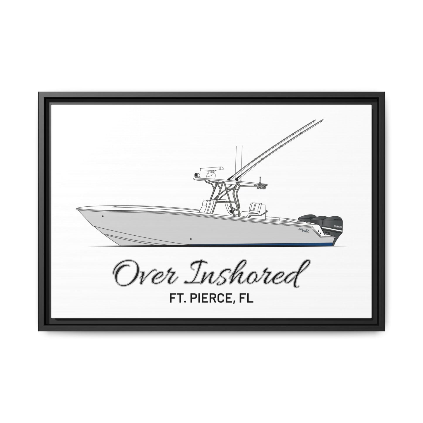 Framed Matte Canvas Art Print