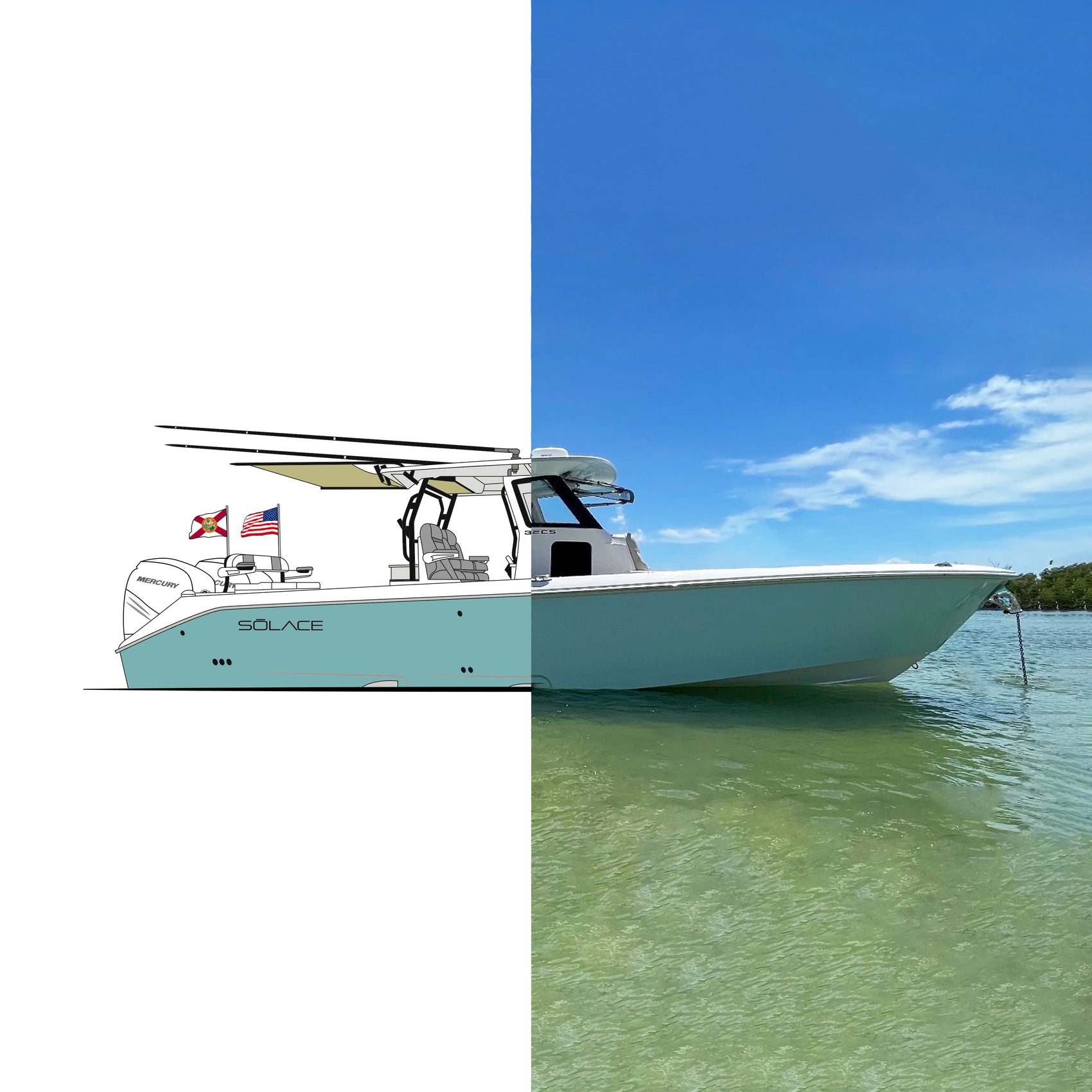 Custom Boat Drawing | Digital Download