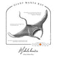 Giant Manta Ray Conservation Status Hoodie | Womens Recycled Solar Performance
