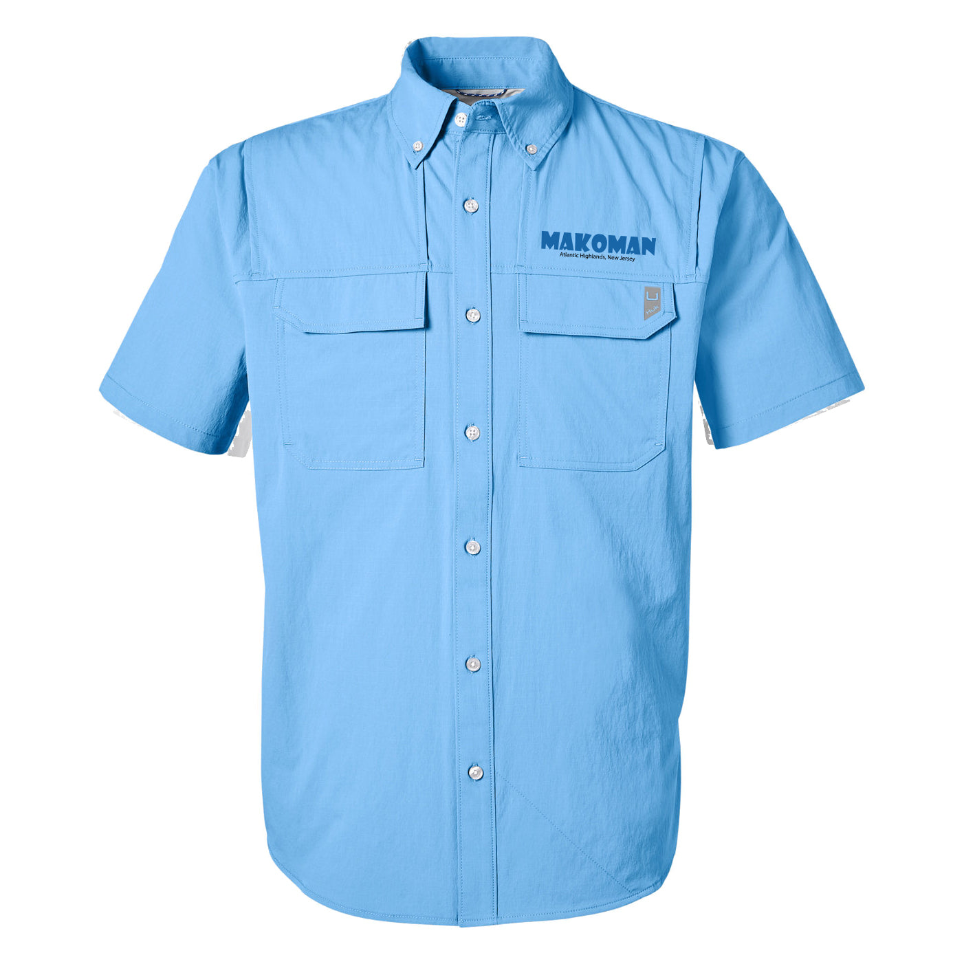 Custom Boat Fishing Shirt – Huk Performance Button-Down