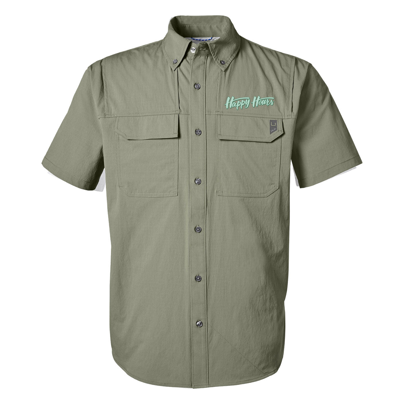 Custom Boat Fishing Shirt – Huk Performance Button-Down