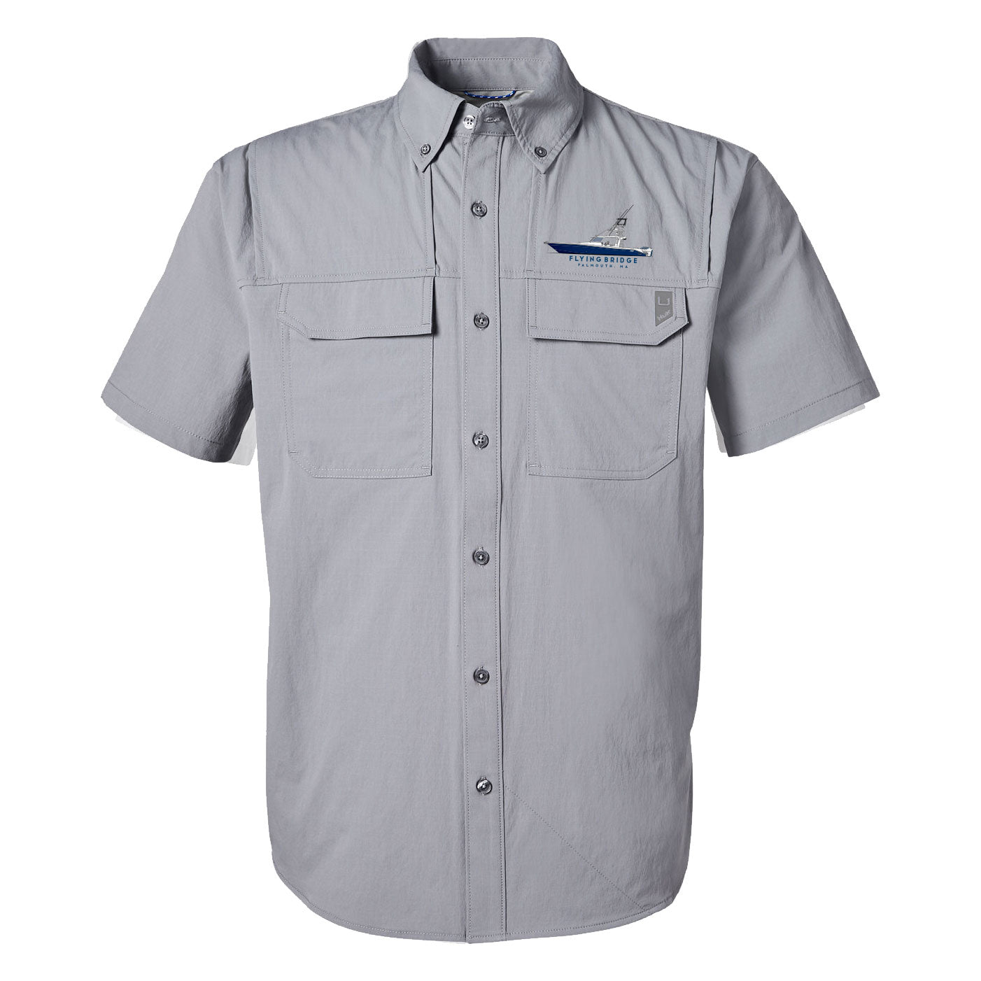 Custom Boat Fishing Shirt – Huk Performance Button-Down